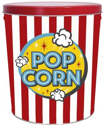 3.5-Gallon Popcorn Tins